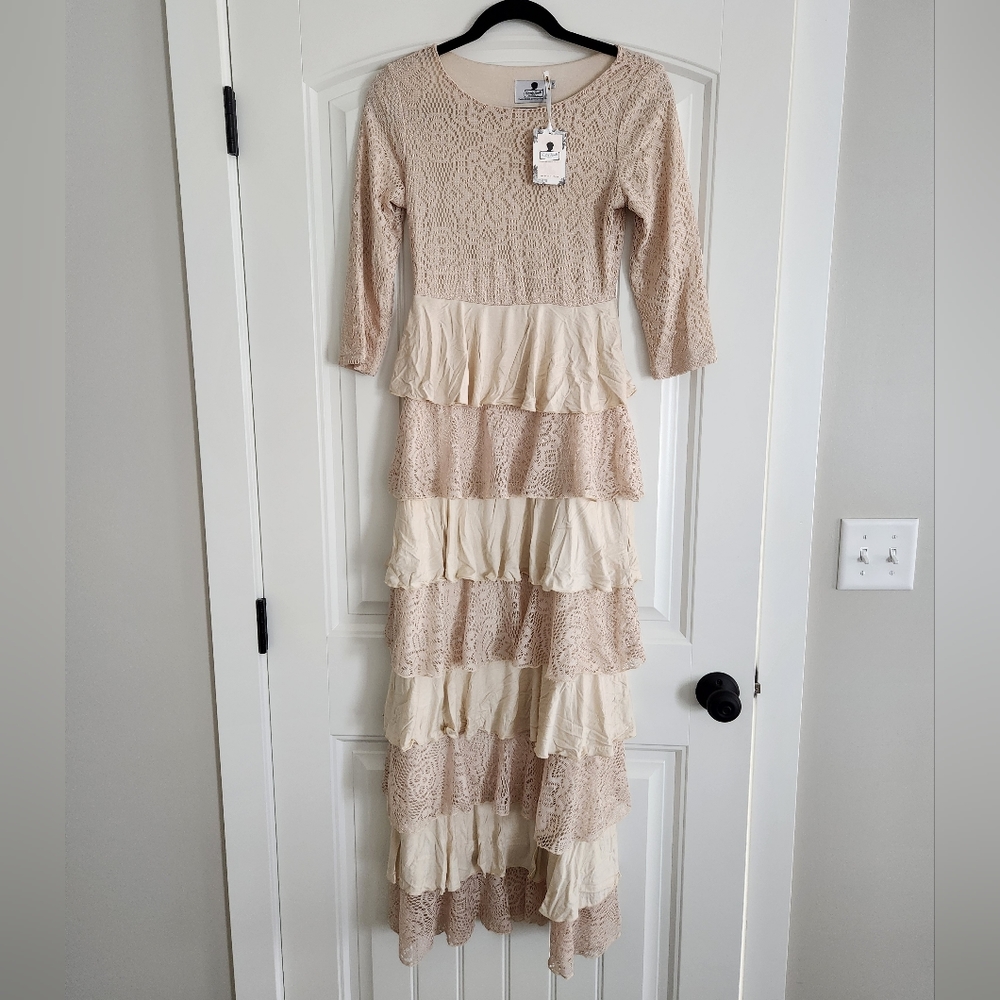 Dainty Jewells Cream Dress